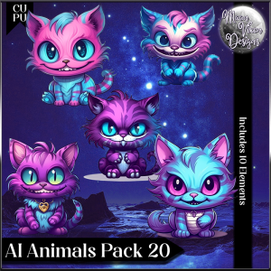 AI Animals Pack 20 Alice CU/PU