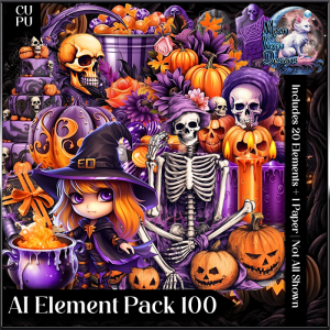 AI Element Pack 100 CU/PU Halloween 