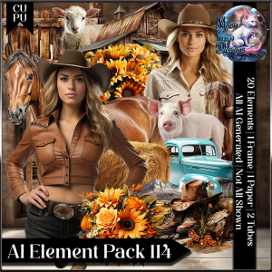 AI Element Pack Minikit 114 CU/PU Country Girl
