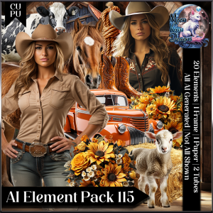 AI Element Pack Minikit 115 CU/PU Country Girl
