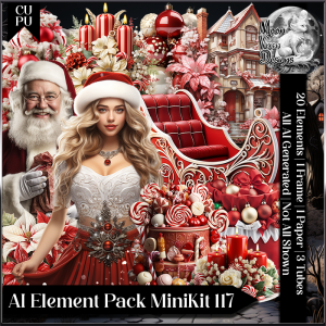 AI Element Pack Minikit 117 CU/PU Candy Cane Winter