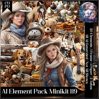 AI Element Pack Minikit 119 CU/PU Rustic Winter