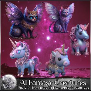 AI CU/PU Fantasy Creatures Pack 2