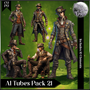 AI Tubes Pack 21 Steampunk CU/PU