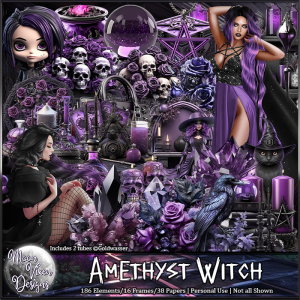 Amethyst Witch + FREE Clusters