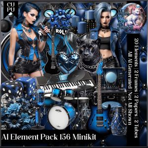 AI Element Pack 156 CU/PU Minikit Rocker Chic