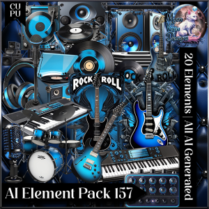 AI Element Pack 157 CU/PU Music