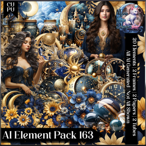 AI Element Pack 163 CU/PU Minikit Star Witch