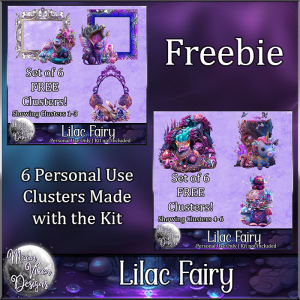 FREE Lilac Fairy Clusters