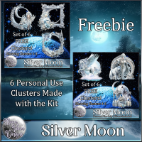 FREE Silver Moon Clusters