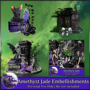 Amethyst Jade Embellishments