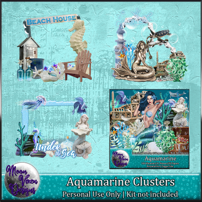 Aquamarine Clusters