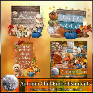 Autumn Chill Embellishments