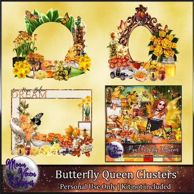 Butterfly Queen Clusters