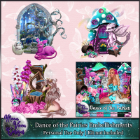 Dance of the Fairies Embellishments