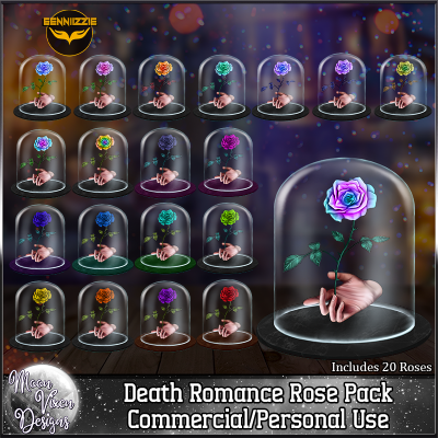 Death Romance Rose CU/PU Pack