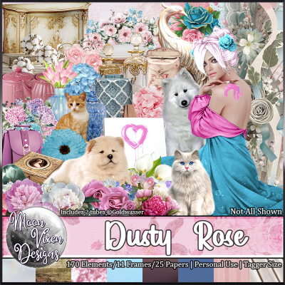 Dusty Rose + FREE Clusters