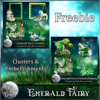FREE Emerald Fairy Clusters