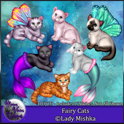 Fairy Cats CU/PU Pack