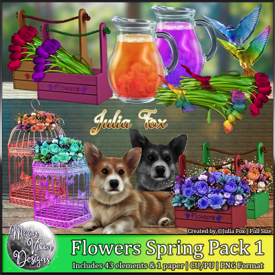 Flower Spring CU/PU Pack