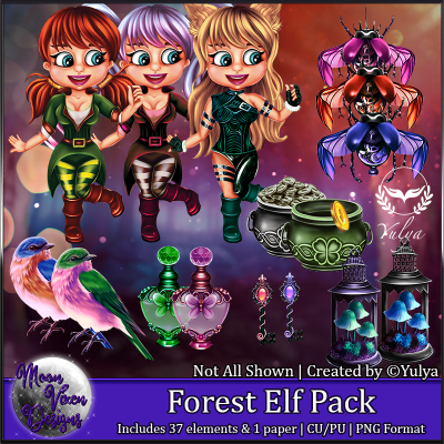 Forest Elf CU/PU Pack
