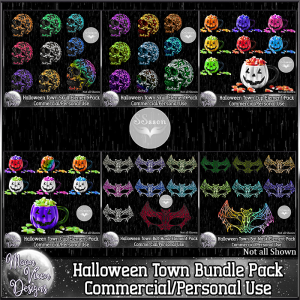 Halloweentown CU/PU Bundle Pack