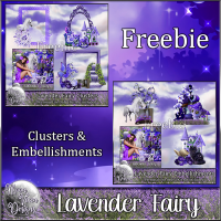 FREE Lavender Fairy Clusters