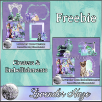 FREE Lavender Haze Clusters 