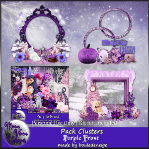 Purple Frost Clusters