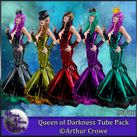 Queen of Darkness CU/PU Tube Pack