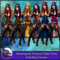 Steampunk Victoria CU/PU Tube Pack