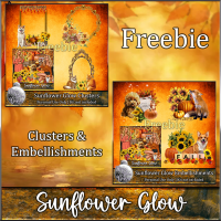 FREE Sunflower Glow Clusters