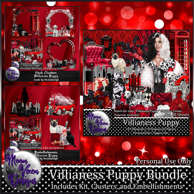 Villianess Puppy Bundle